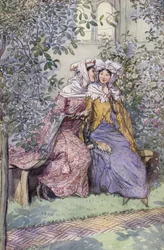 Illustration pour Les Joyeuses Commères de Windsor